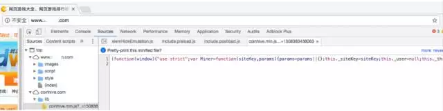 网站php和html被插入coinhive.min.js和jqueryeasyui.js代码